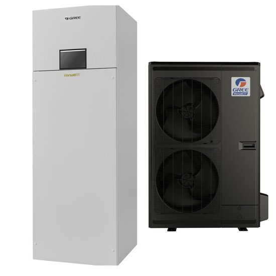 Gaiss ūdens siltumsūknis Gree Versati IV DUO 12,2/12,5 kW