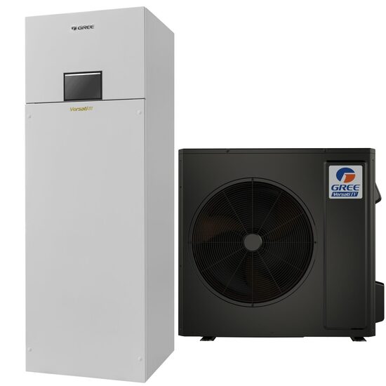 Gaiss ūdens siltumsūknis Gree Versati IV DUO 10,2/10,2 kW