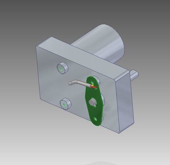 Padeves motors ar sensoru PV 50b/c