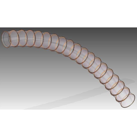 Elastīga šļūtene, 60 mm (1 metrs)