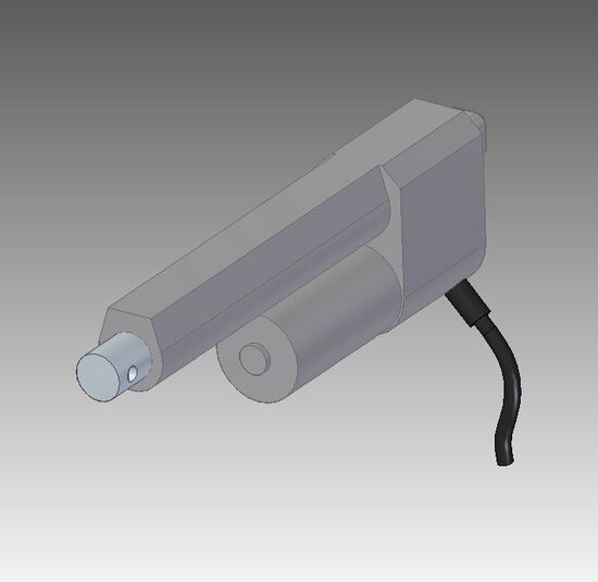 Lineārais motors PV 100/180, 100 mm 750 N
