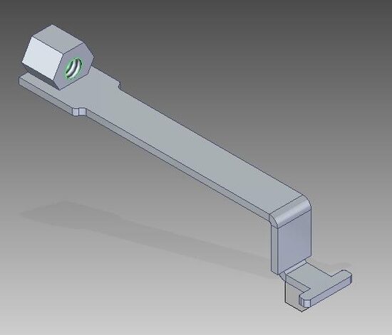 Lineārās piedziņas svira PV 50b/c modelim