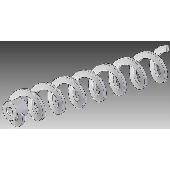 Padeves spirāle ar uzmavu PV 20/30/50, D=55, ​​L=250, d=8